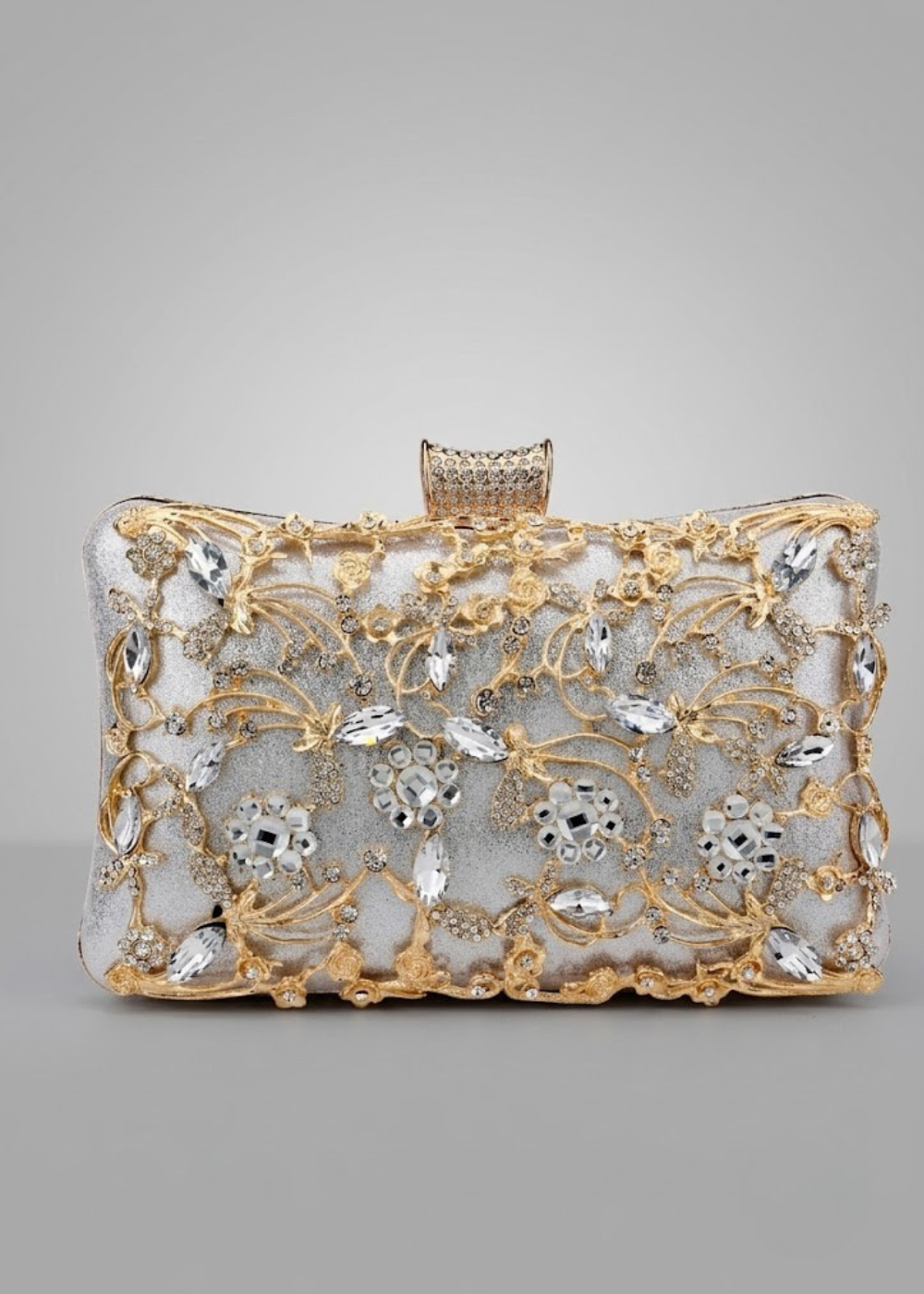 Crystal Embellished Clutch |  Biarritz