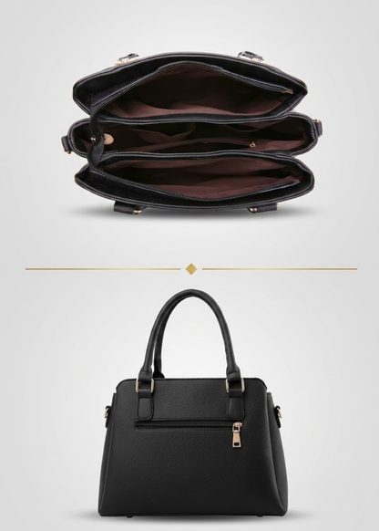 Woven Texture Satchel Bag | Malaga