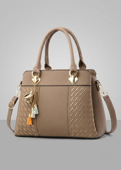 Woven Texture Satchel Bag | Malaga