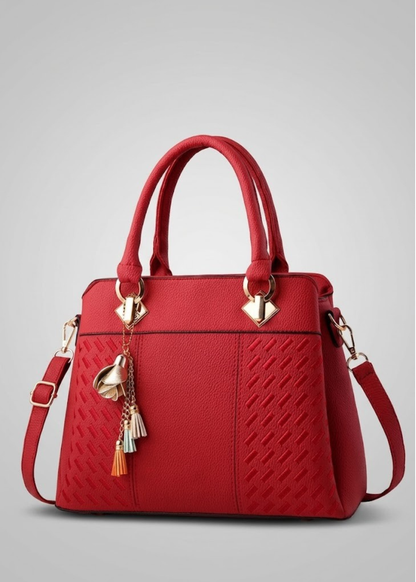 Woven Texture Satchel Bag | Malaga