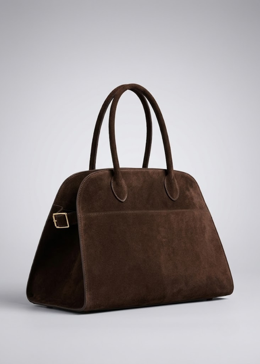 Genuine Leather Dome Tote | Brussels