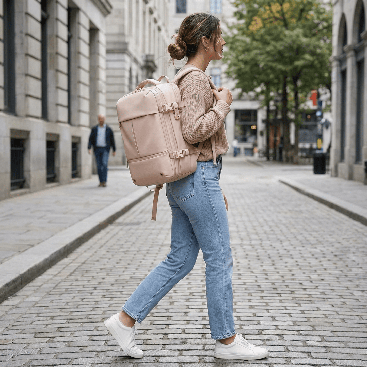 The Overnighter Pink edition - Underseat Cabin Backpack  45L