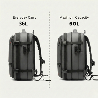 The Sunday - vacuum compression backpack  60L