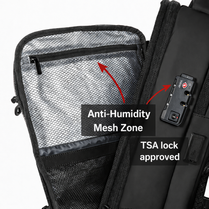 The Sunday - vacuum compression backpack  60L