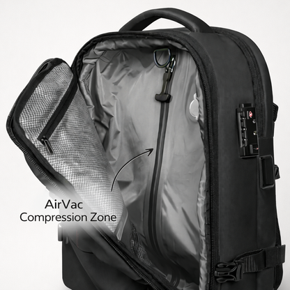 The Sunday - vacuum compression backpack  60L