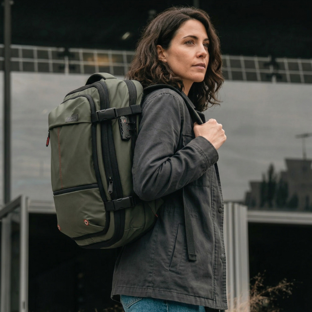 The Sunday - vacuum compression backpack  60L