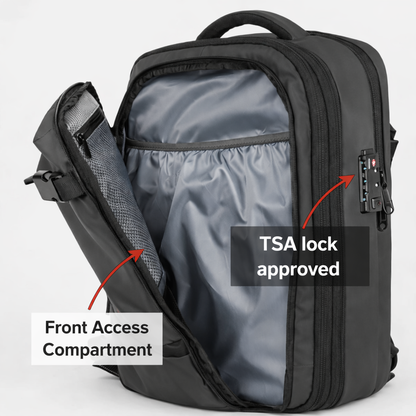 The Sunday - vacuum compression backpack  60L