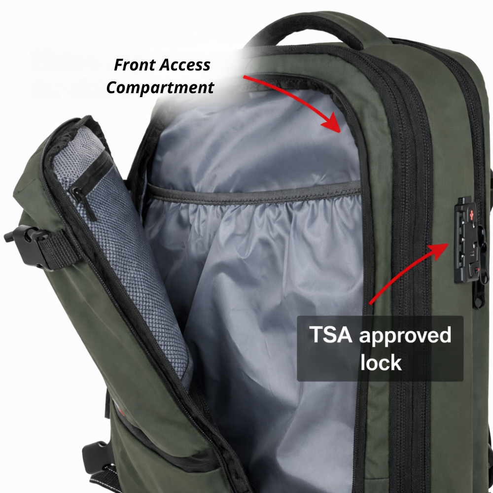 The Sunday - vacuum compression backpack  60L