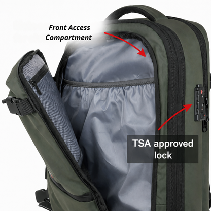 The Sunday - vacuum compression backpack  60L