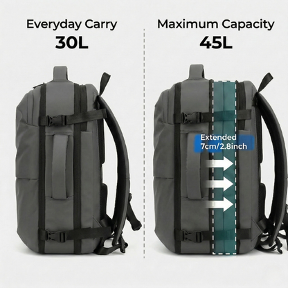 The Weekender - Underseat Cabin Backpack  45L