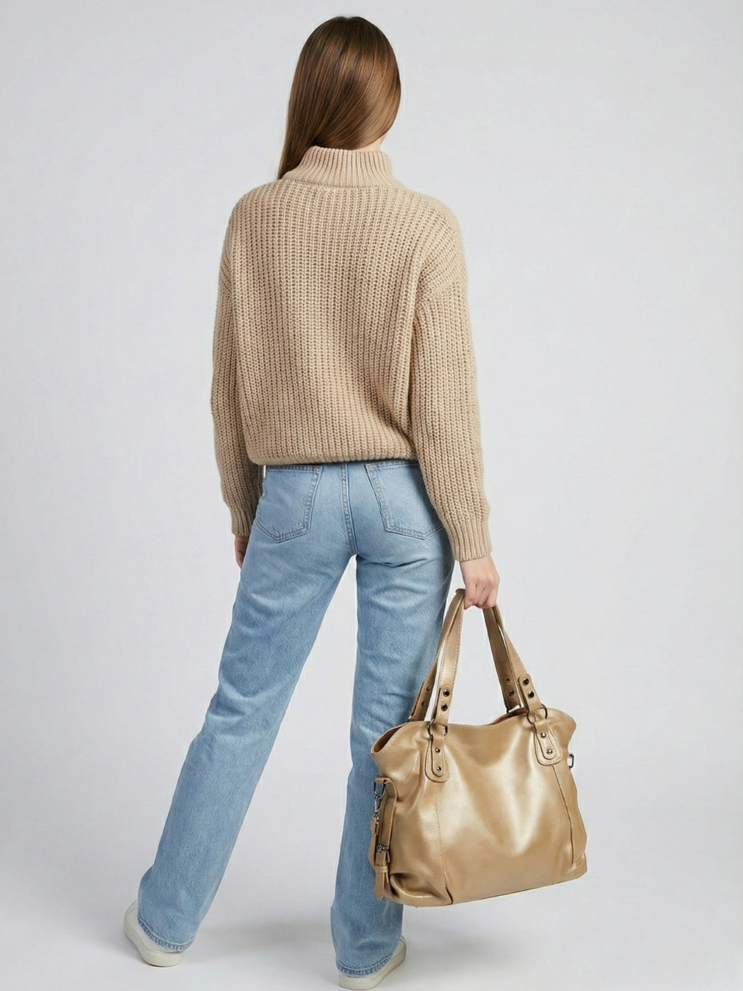 University vegan leather bag