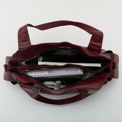 Burgundy  university bag | VENEZIA