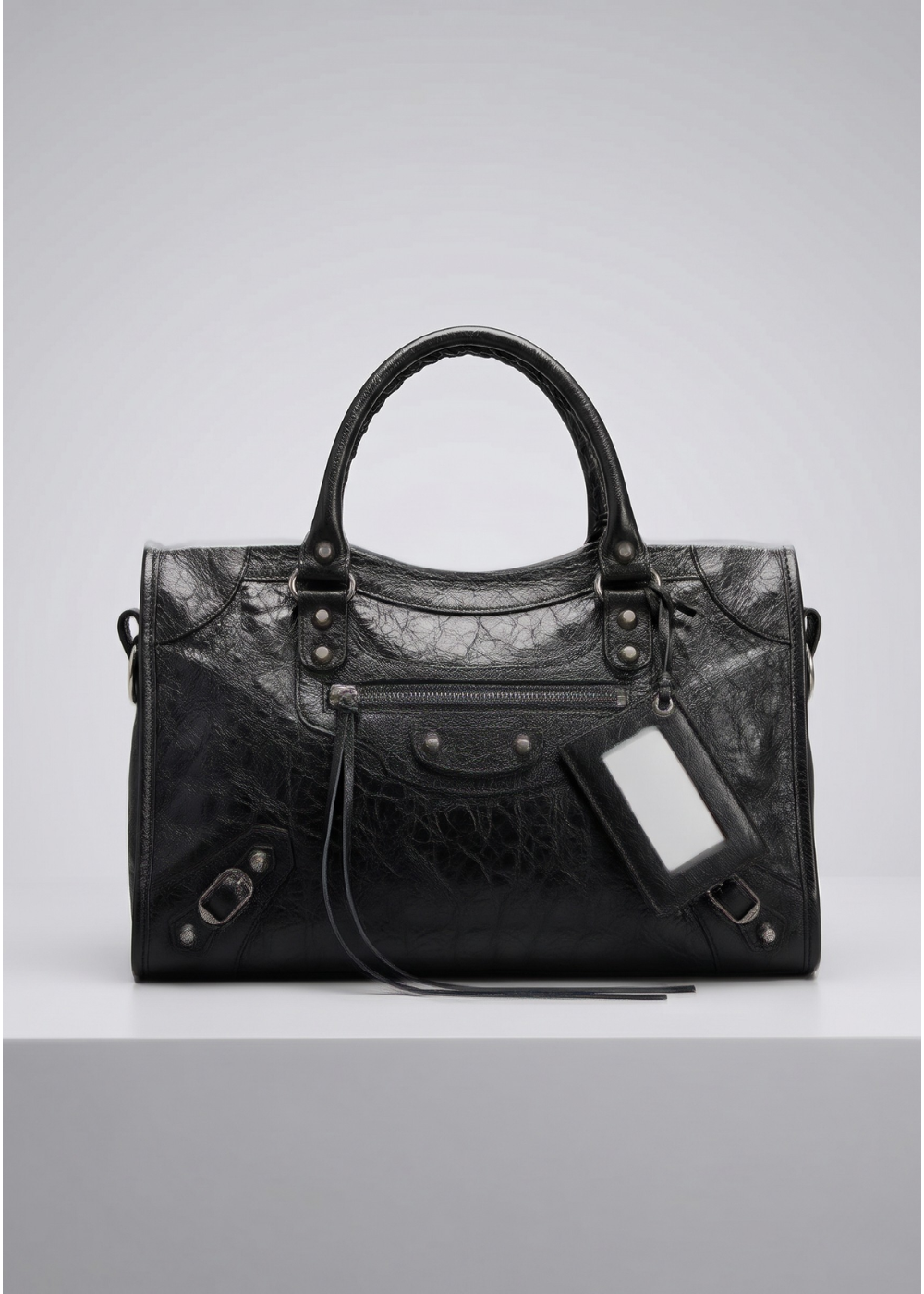 Black Handbag for School  Laptop & Everyday Carry | Athens