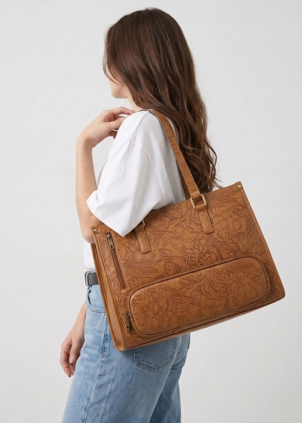 Brown Insulated Lunch Tote Bag for Women | The Clerkenwell