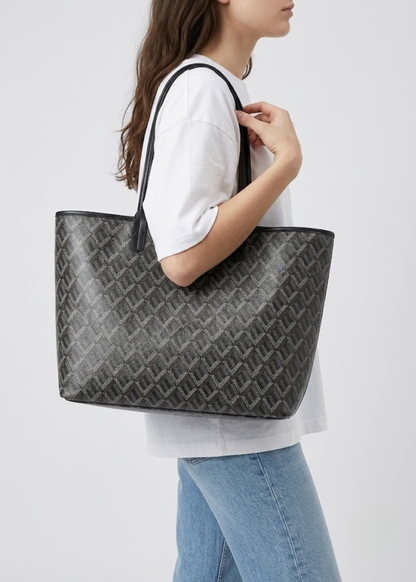 Monogram Tote bag  & Pouch | Dijon
