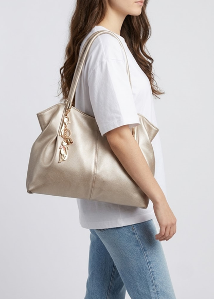 Structured Wing Tote Bag |  Bruges