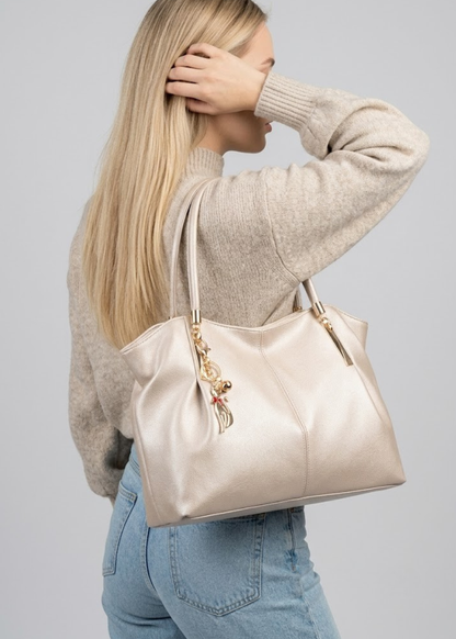 Structured Wing Tote Bag |  Bruges