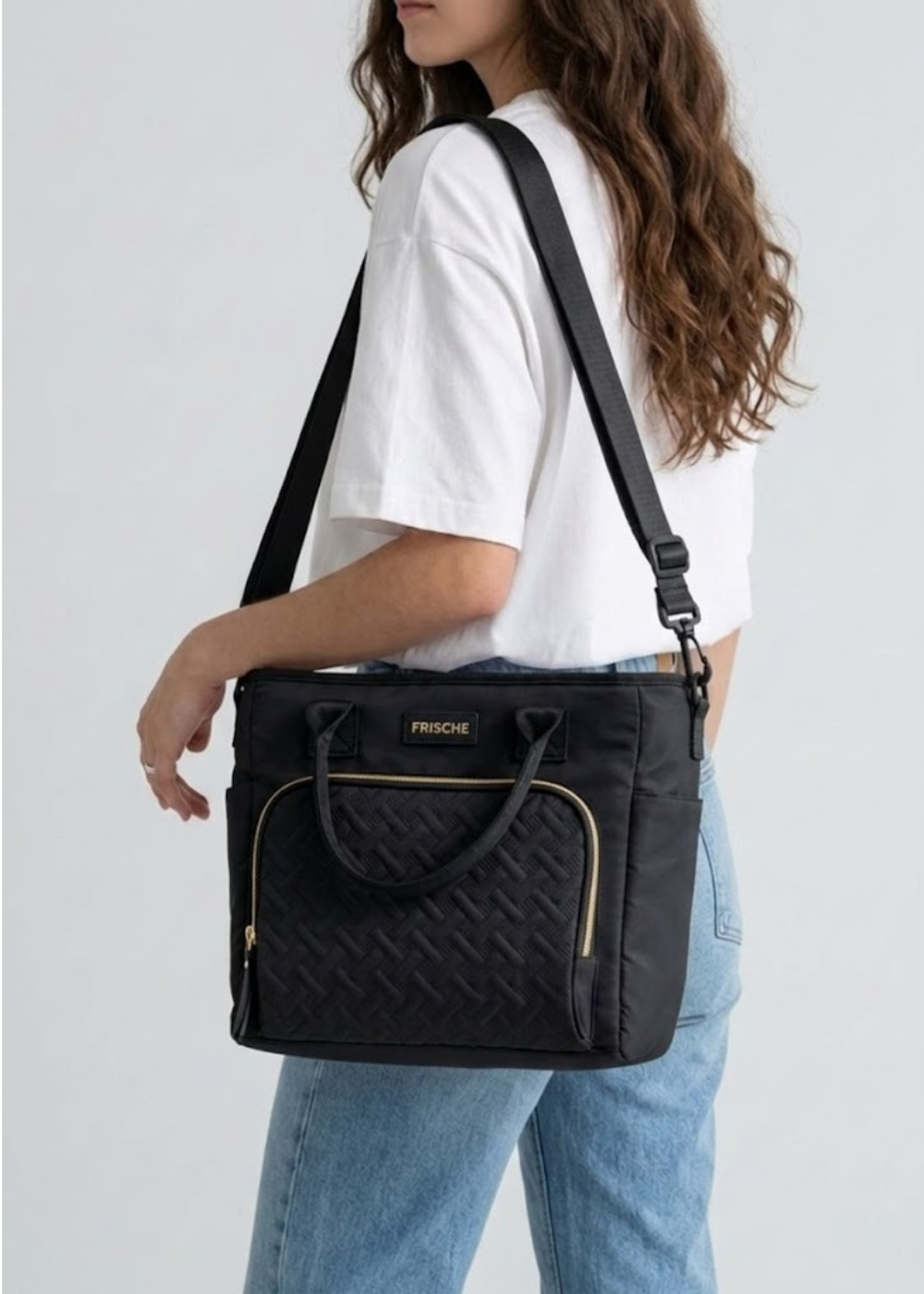 Black Ladies Lunch Tote Bag | The Belgravia