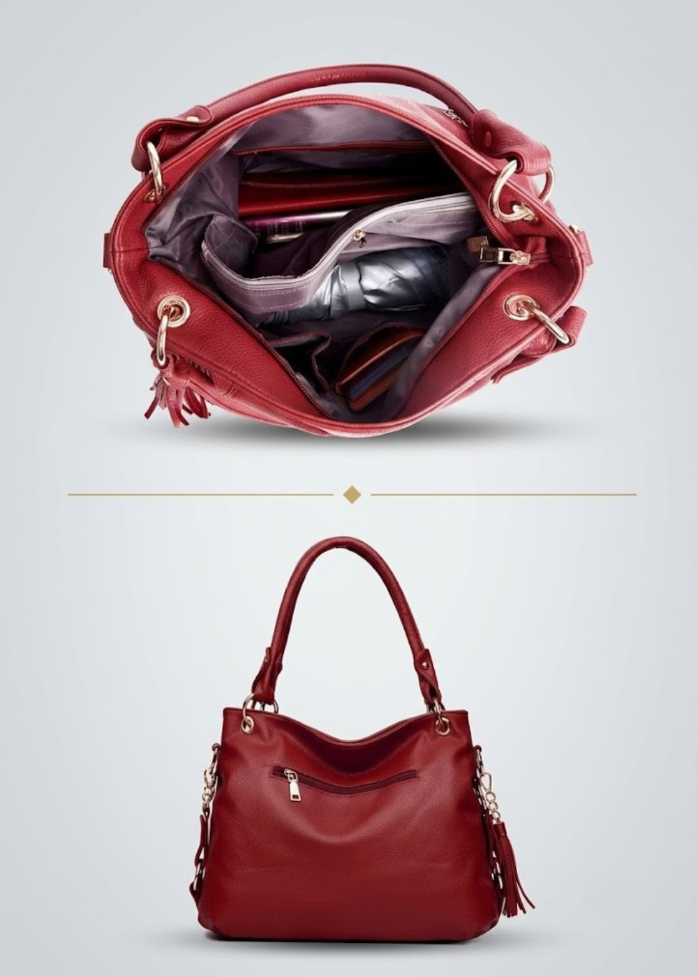 Soft Leather Hobo Bag | Edinburgh