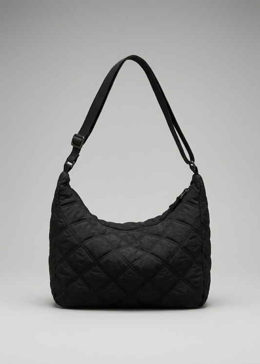 Quilted Puffer Hobo Bag | Reykjavik