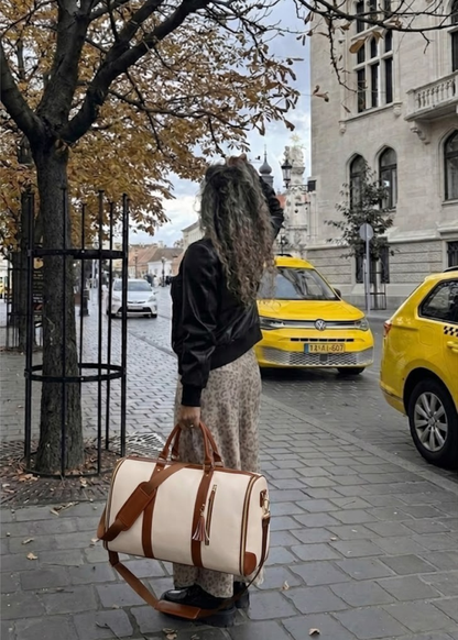 Beige Weekender Bag for Women | Sojourn