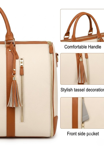 Beige Weekender Bag for Women | Sojourn