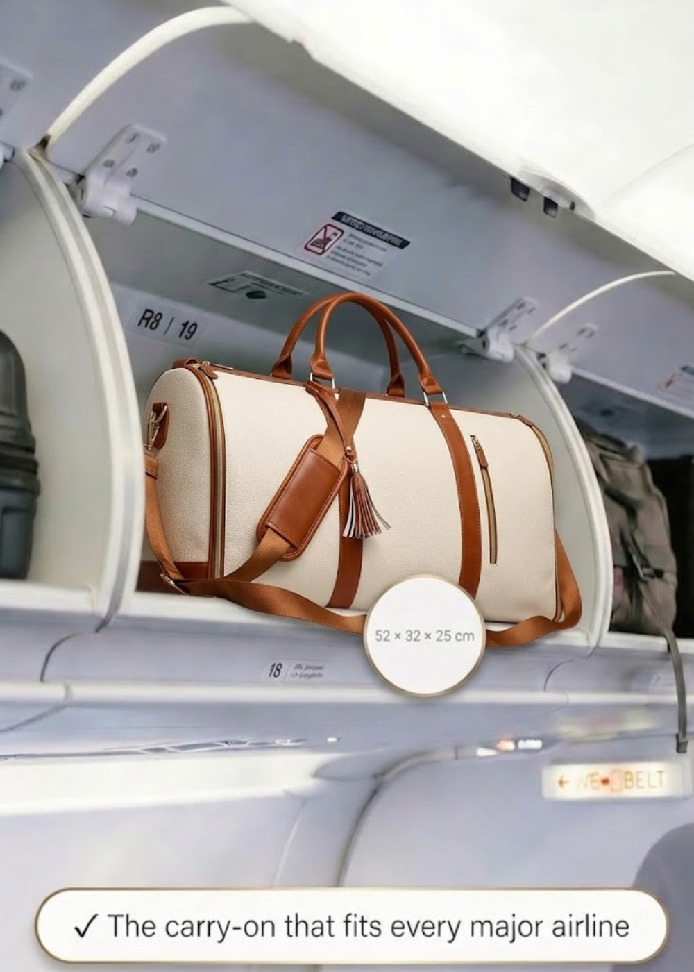 Beige Weekender Bag for Women | Sojourn
