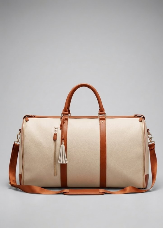 Beige Weekender Bag for Women | Sojourn