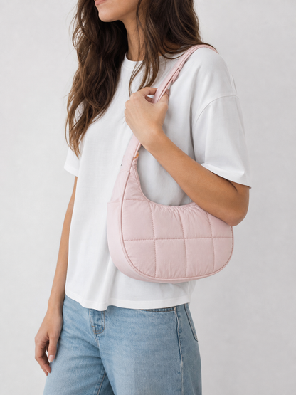 Quilted Puffer Hobo Bag | Aachen