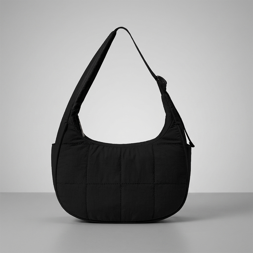 Quilted Puffer Hobo Bag | Aachen