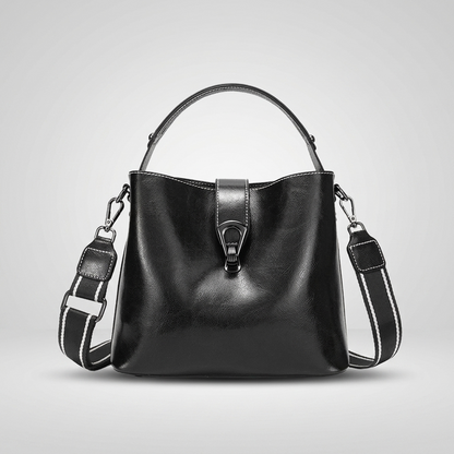 Genuine Leather Bucket Bag | Bern