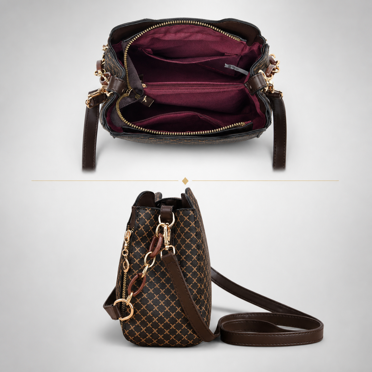Monogram Bucket Bag | Dresden