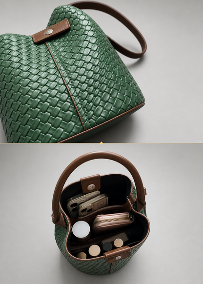 Woven Bucket Bag | Trier