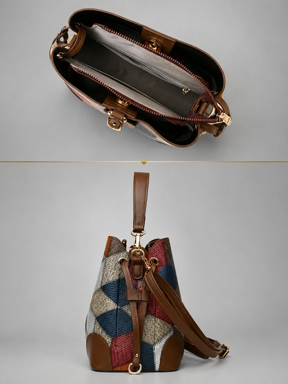 Patchwork Bucket Bag | Lugano