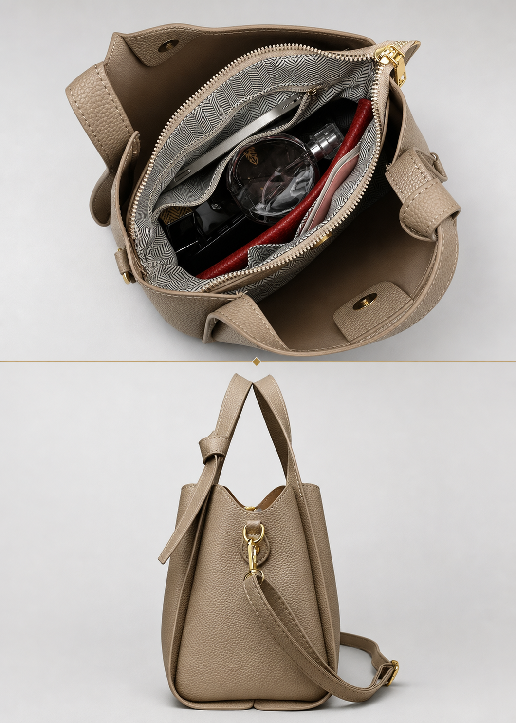 Structured Shoulder Bag | Tampere