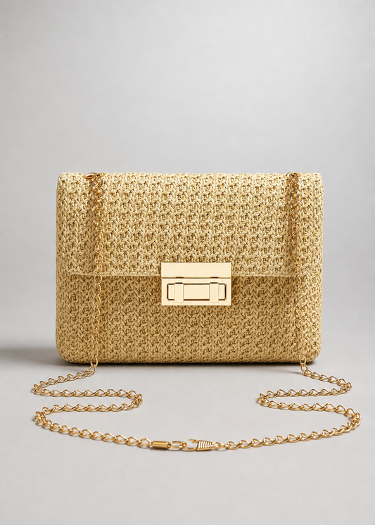 Woven Crossbody Clutch |  Rendsburg