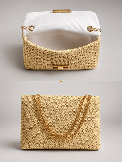 Woven Crossbody Clutch |  Rendsburg
