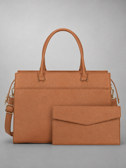 Structured leather Laptop Bag | Celle
