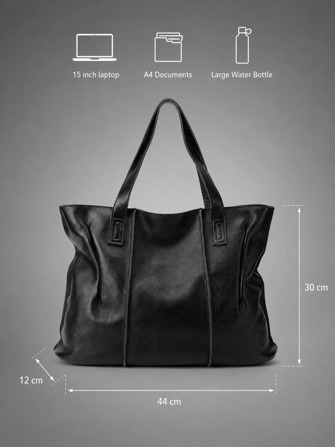 Slouchy Leather Tote bag | Rostock