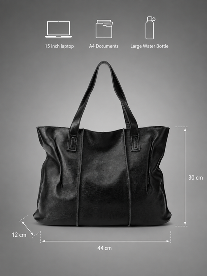 Slouchy Leather Tote bag | Rostock