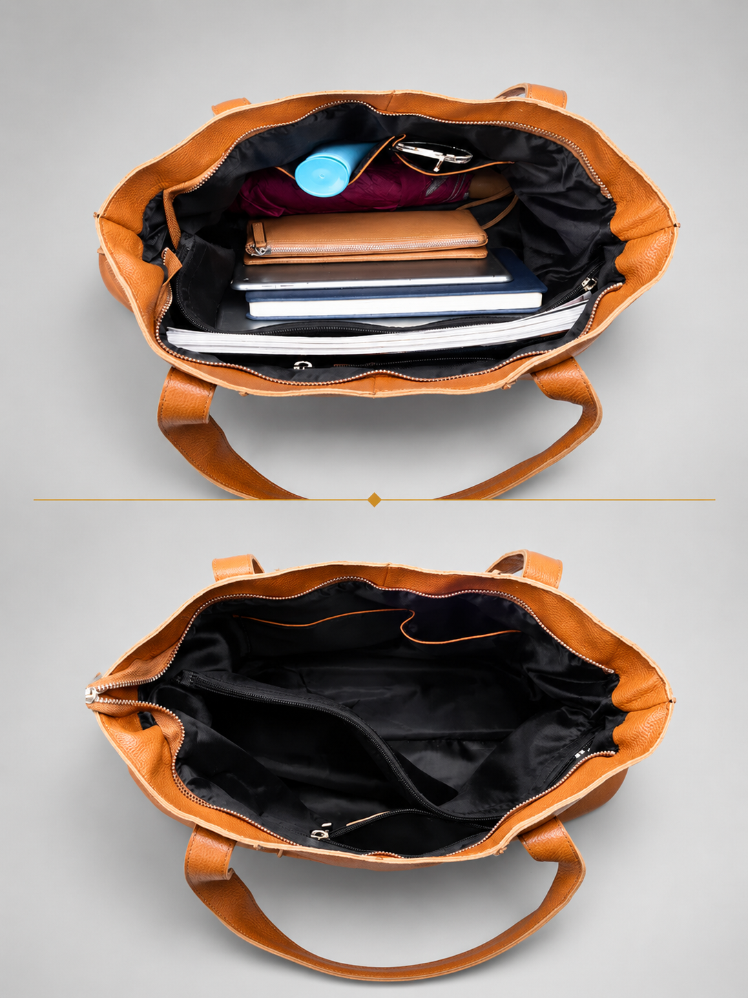 Slouchy Leather Tote bag | Rostock