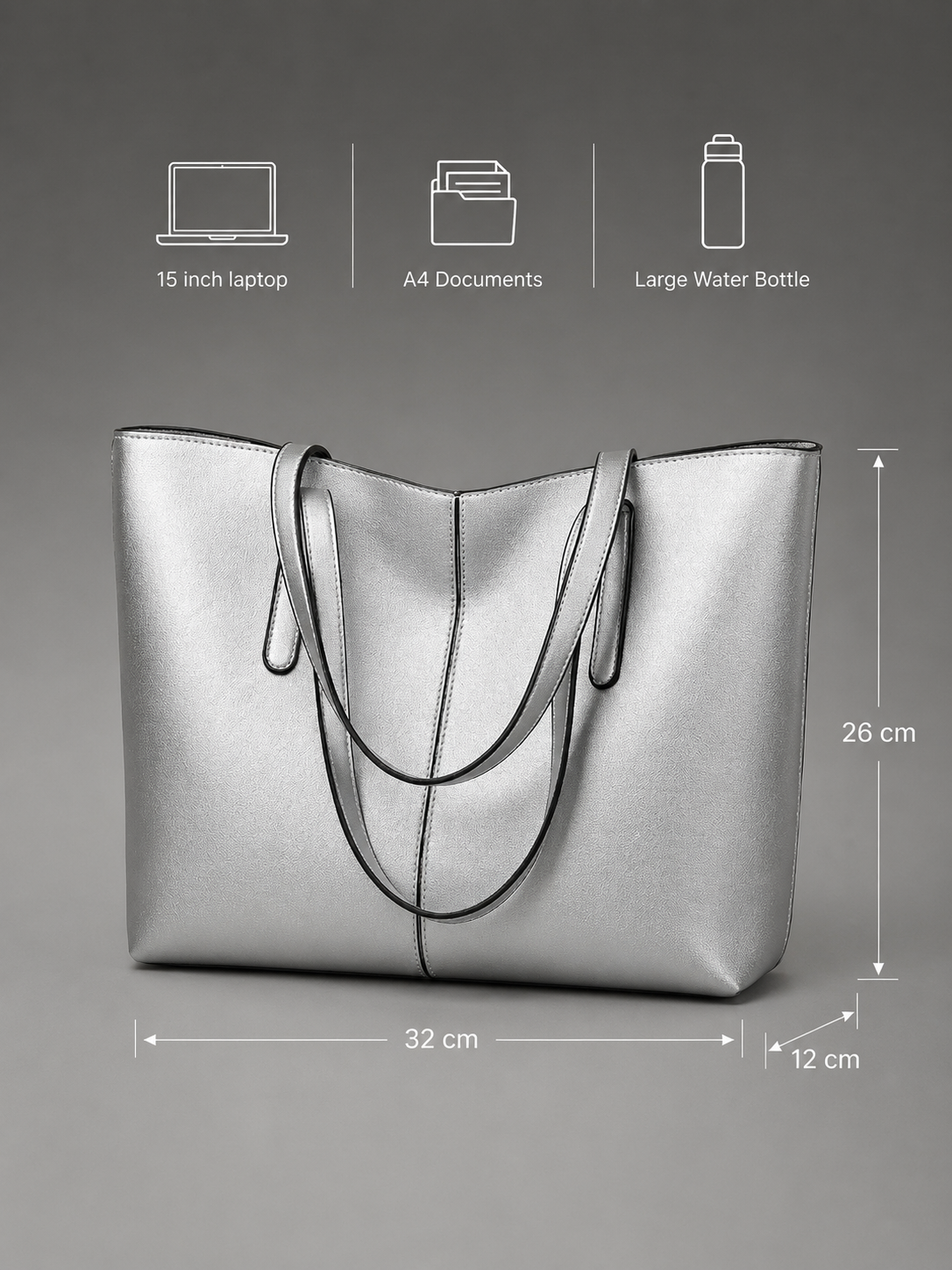 Open Top Large Tote bag | Gera