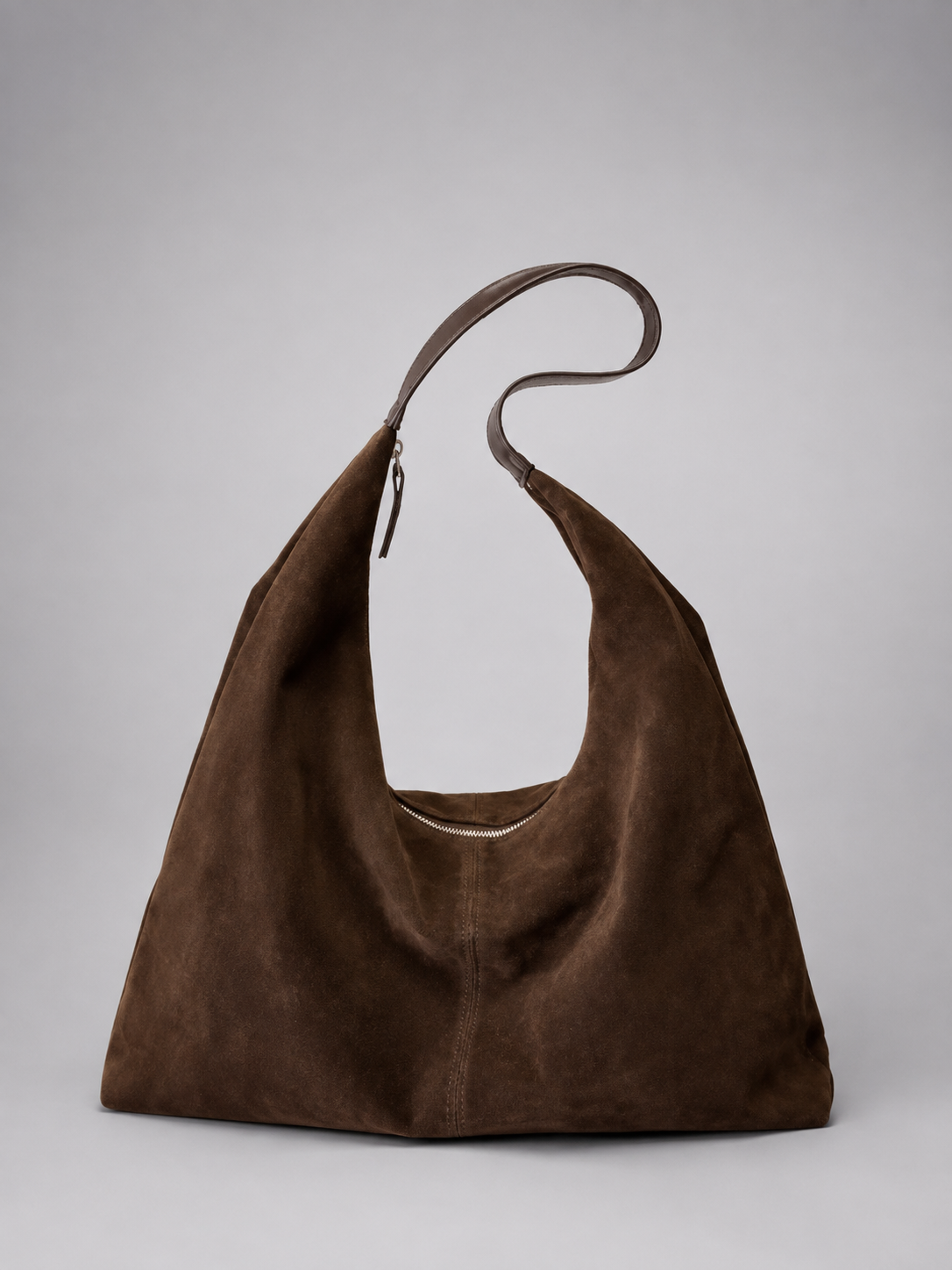 Slouchy Suede Hobo Bag | Jena