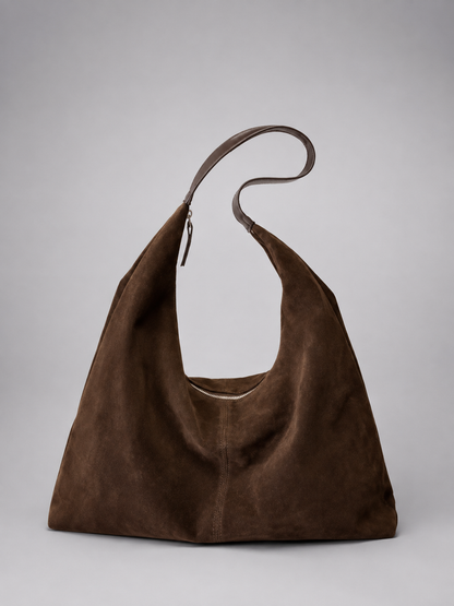 Slouchy Suede Hobo Bag | Jena