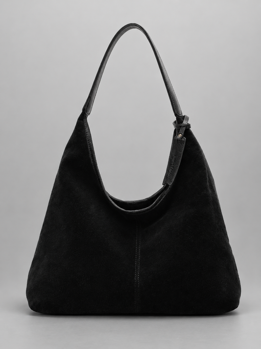 Slouchy Suede Hobo Bag | Jena