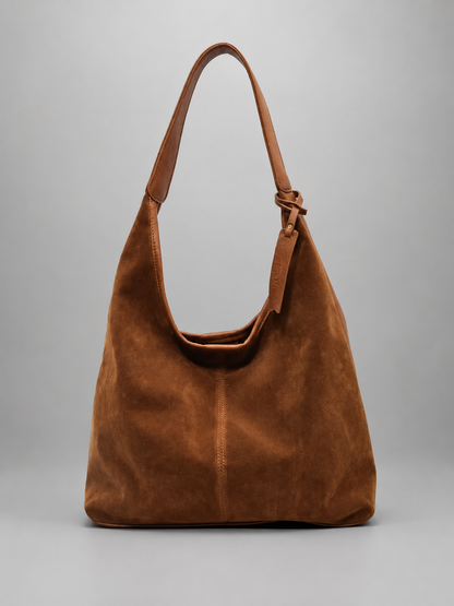 Slouchy Suede Hobo Bag | Jena