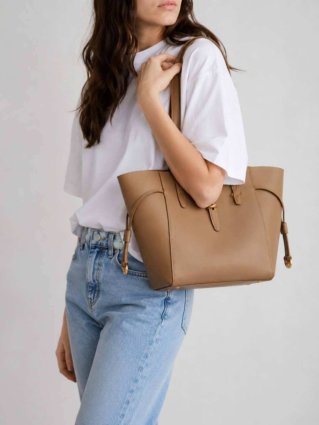Winged 2-in-1 leather Tote Bag | Bochum