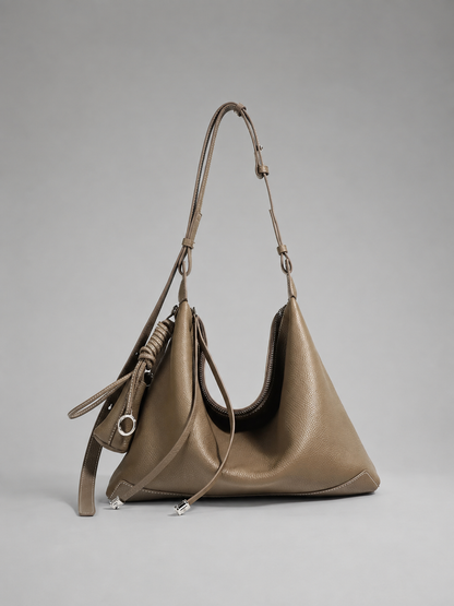 Slouchy Triangle Hobo bag | Halle