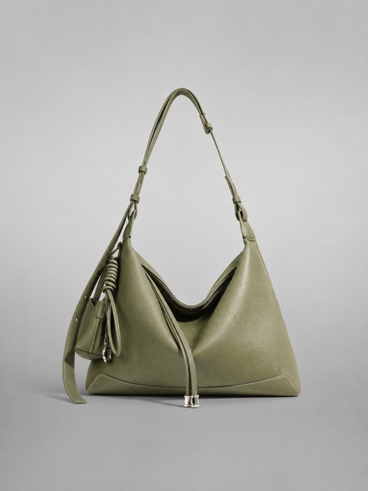 Slouchy Triangle Hobo bag | Halle