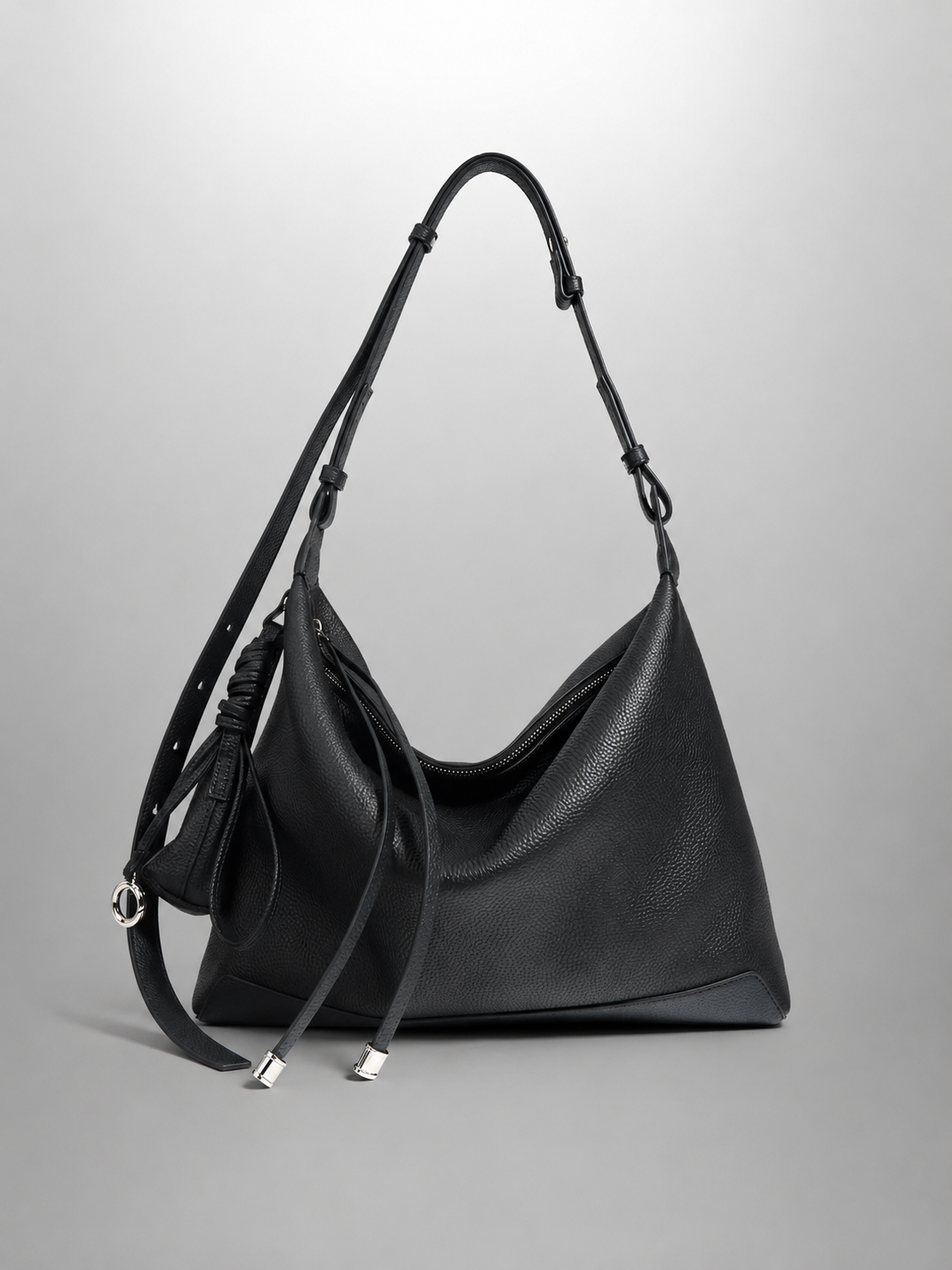 Slouchy Triangle Hobo bag | Halle